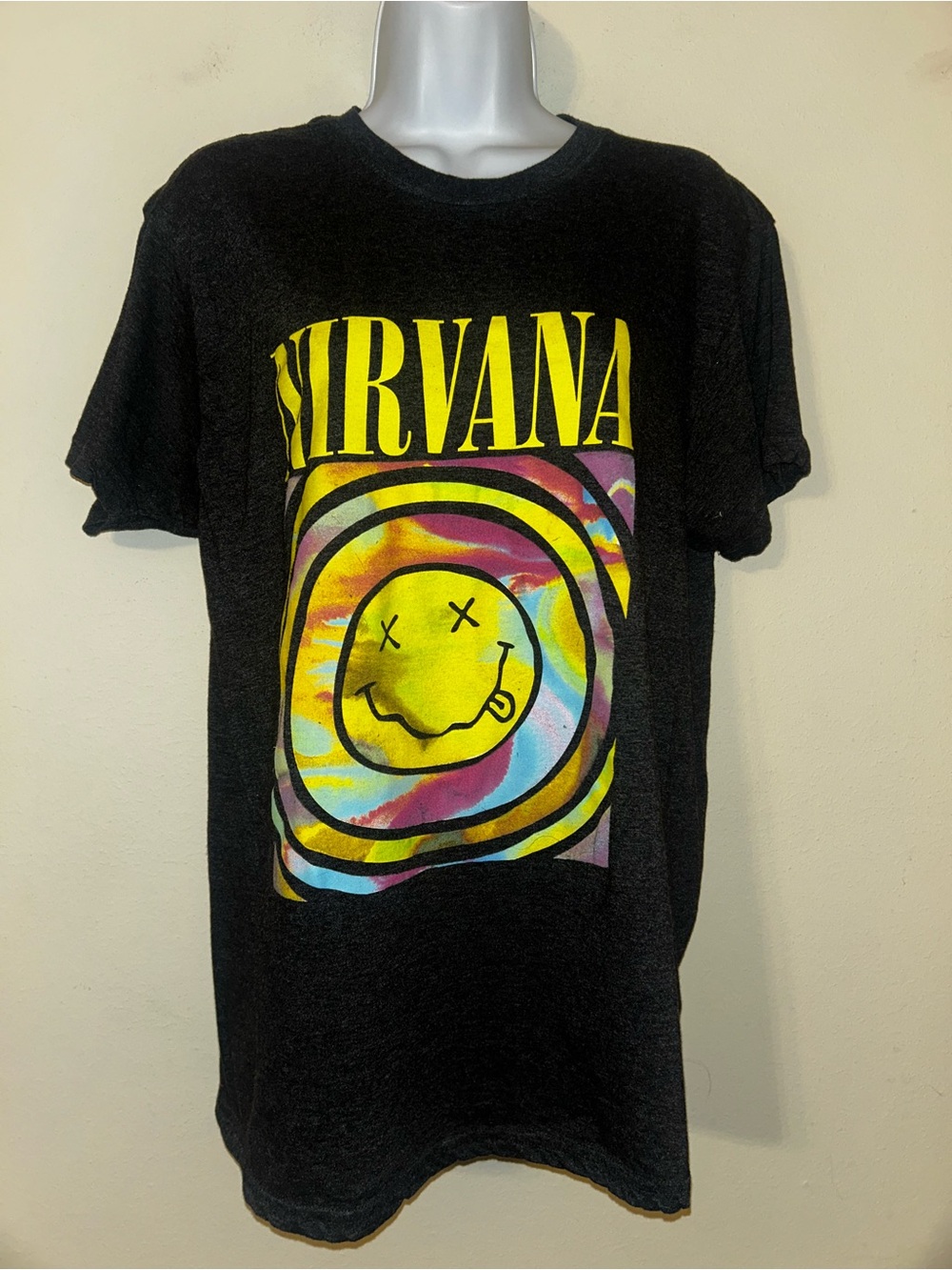 NIRVANA Smiley Face T-Shirt